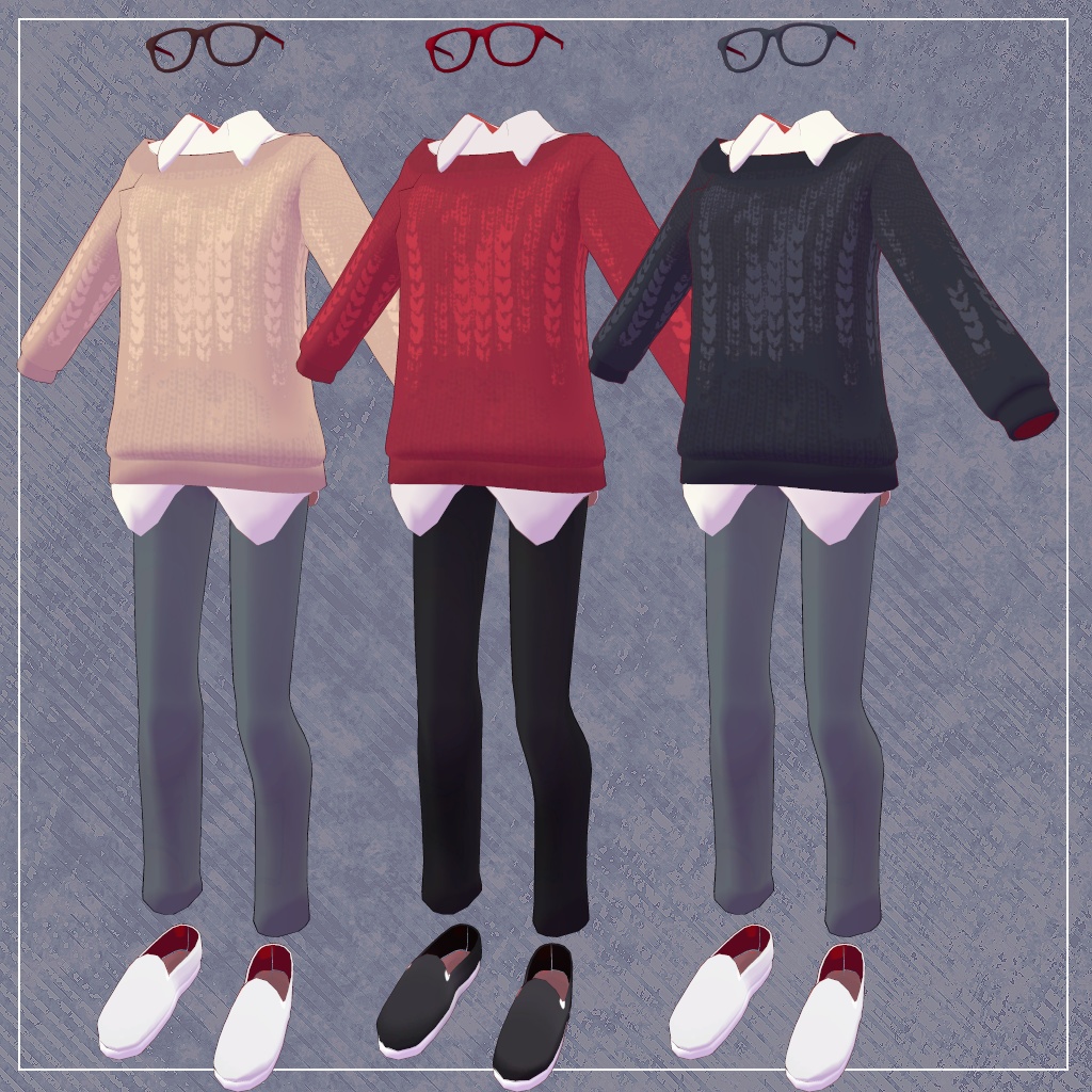 シンプルニット◆ピッキー用衣装