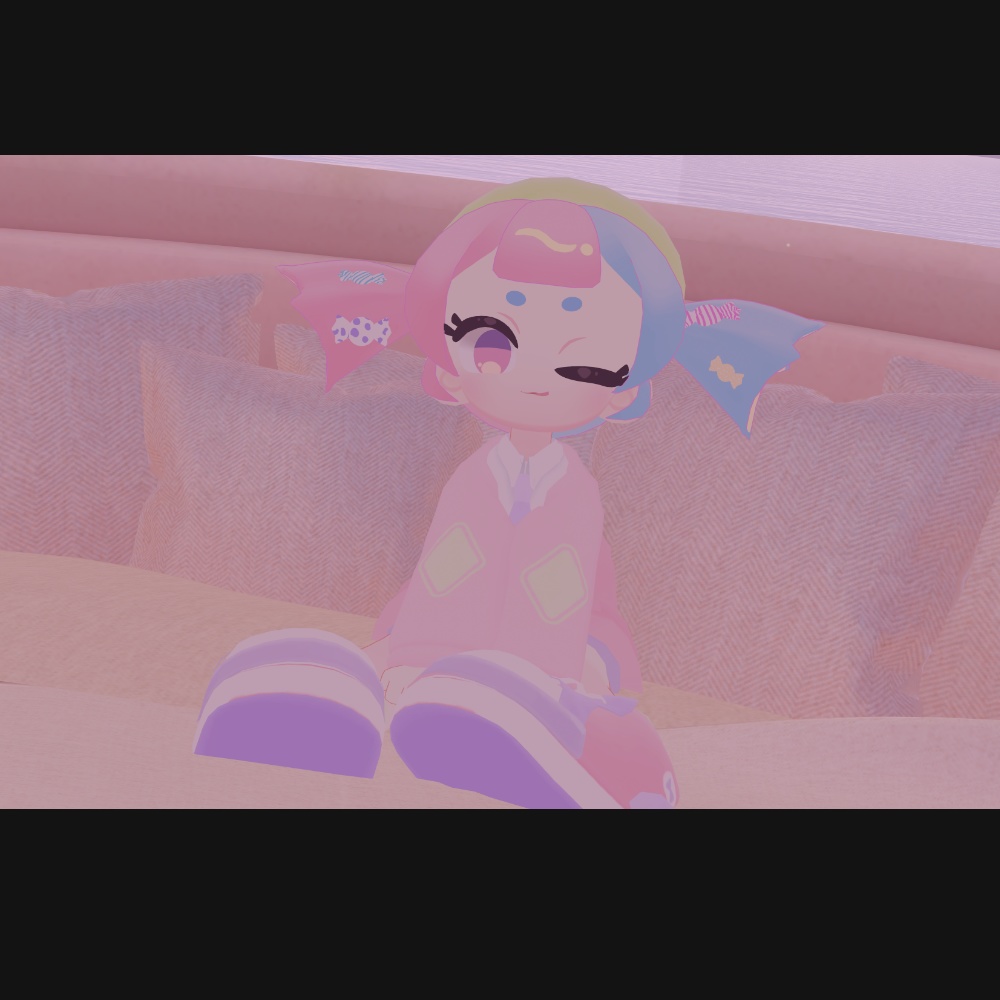 VRC想定オリジナル3Dモデル『RoniRoro-ロニロロ-』