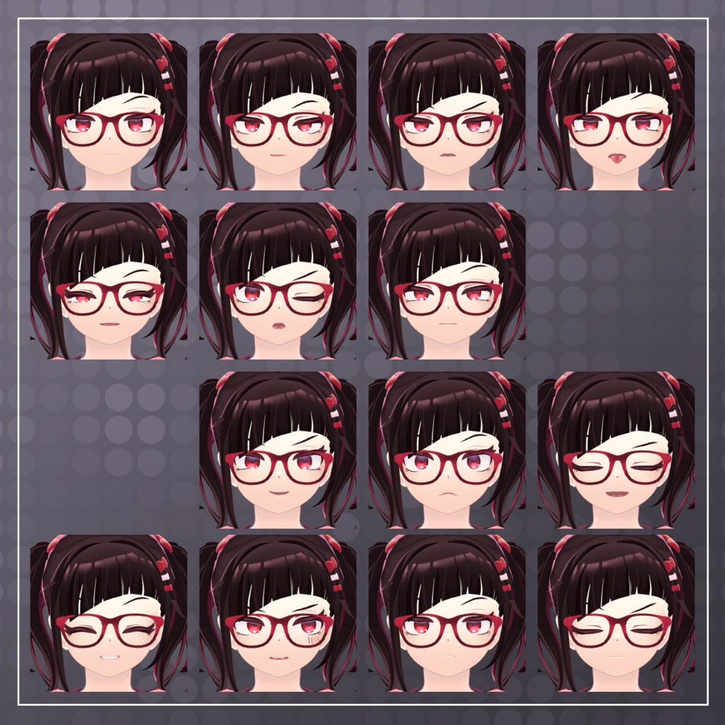 VRC想定ツインテ男子モデル『Togano-トガノ-』