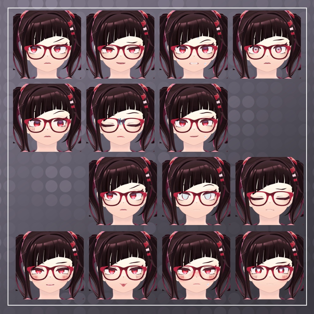 VRC想定ツインテ男子モデル『Togano-トガノ-』