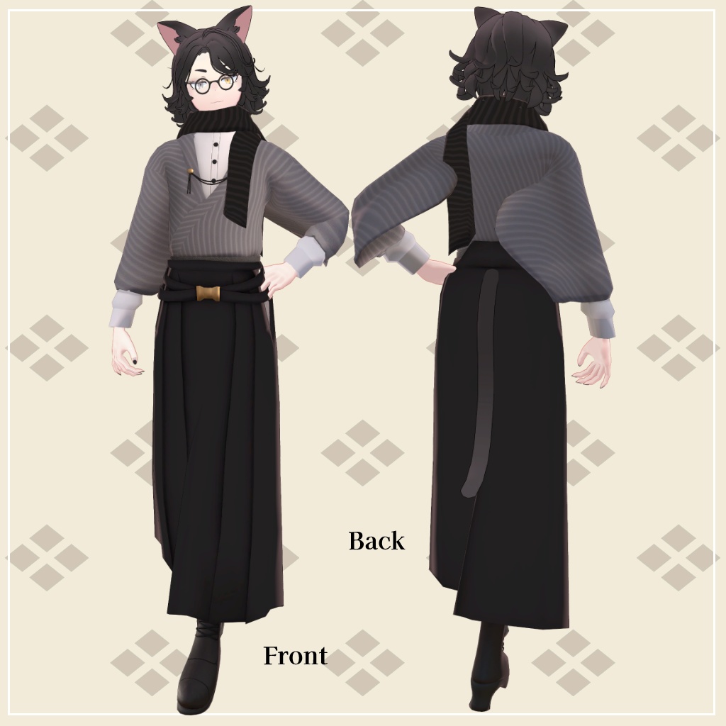 書生Set◆プルートー用衣装