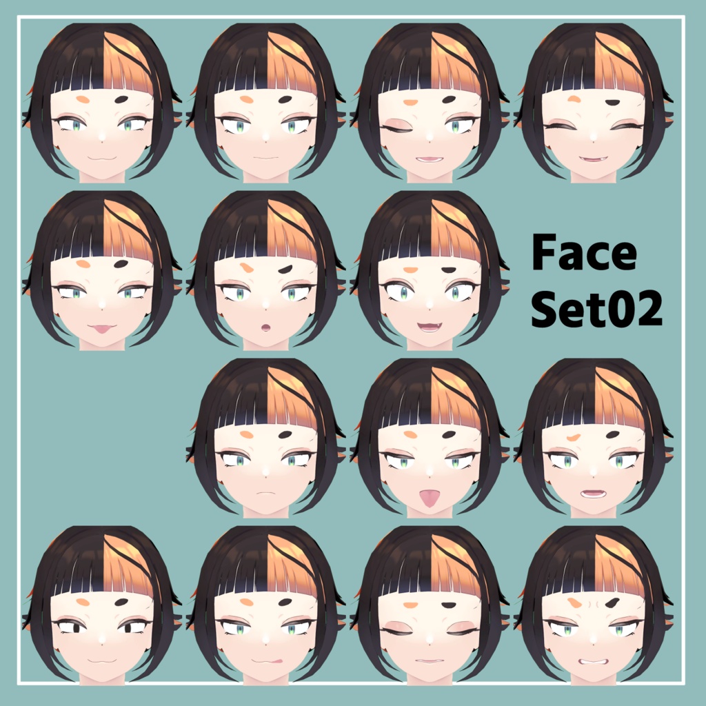 VRC想定オリジナル3Dモデル『Natora-ナトラ-』