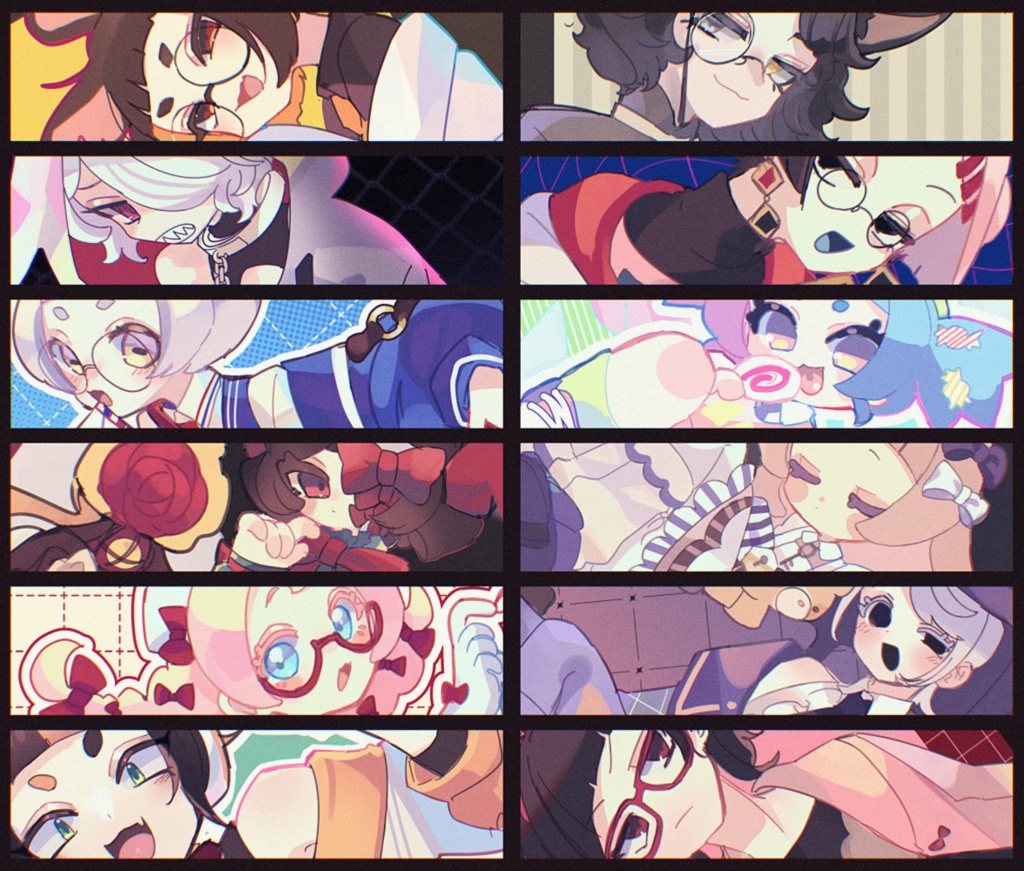 【VライフN】イラスト本/メガネ拭き 通販