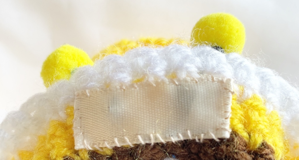 もちマス きぐるみ ミツバチ  ちゃいろ