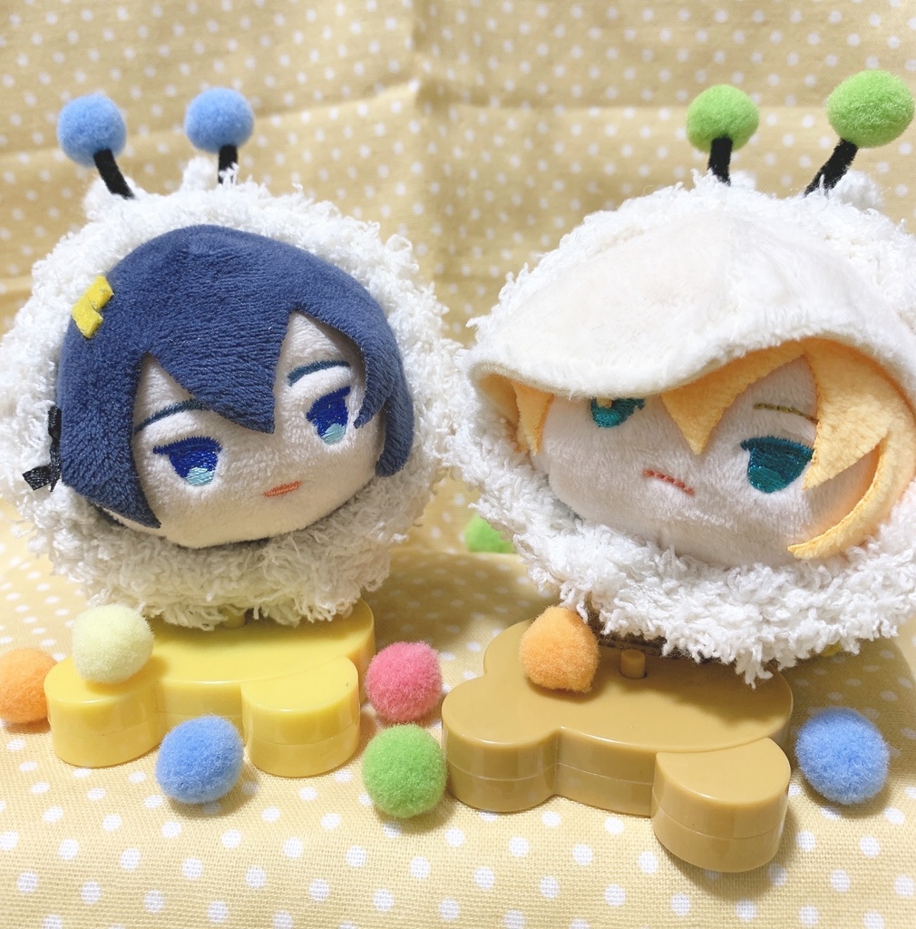 もこもこミツバチ カラフル