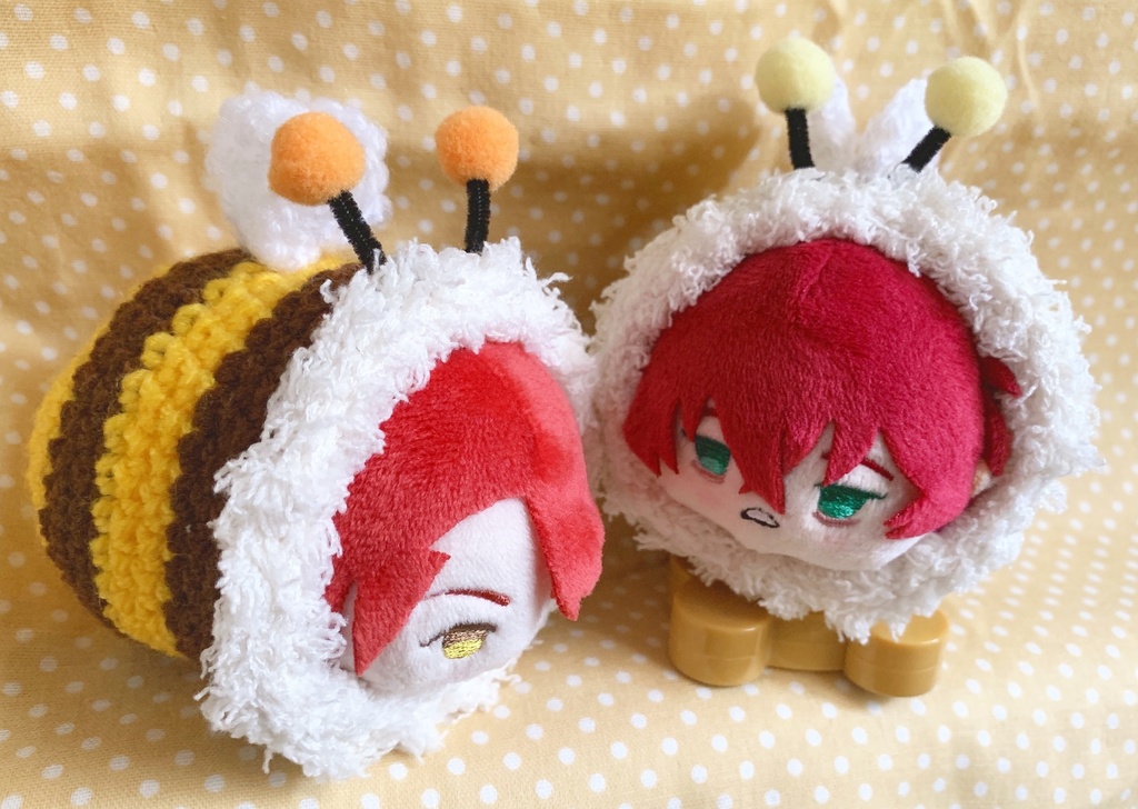 もこもこミツバチ カラフル