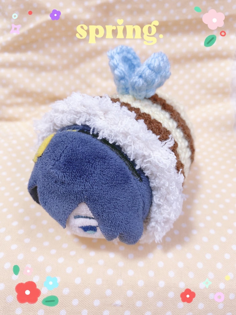 もこもこミツバチ うすきいろ