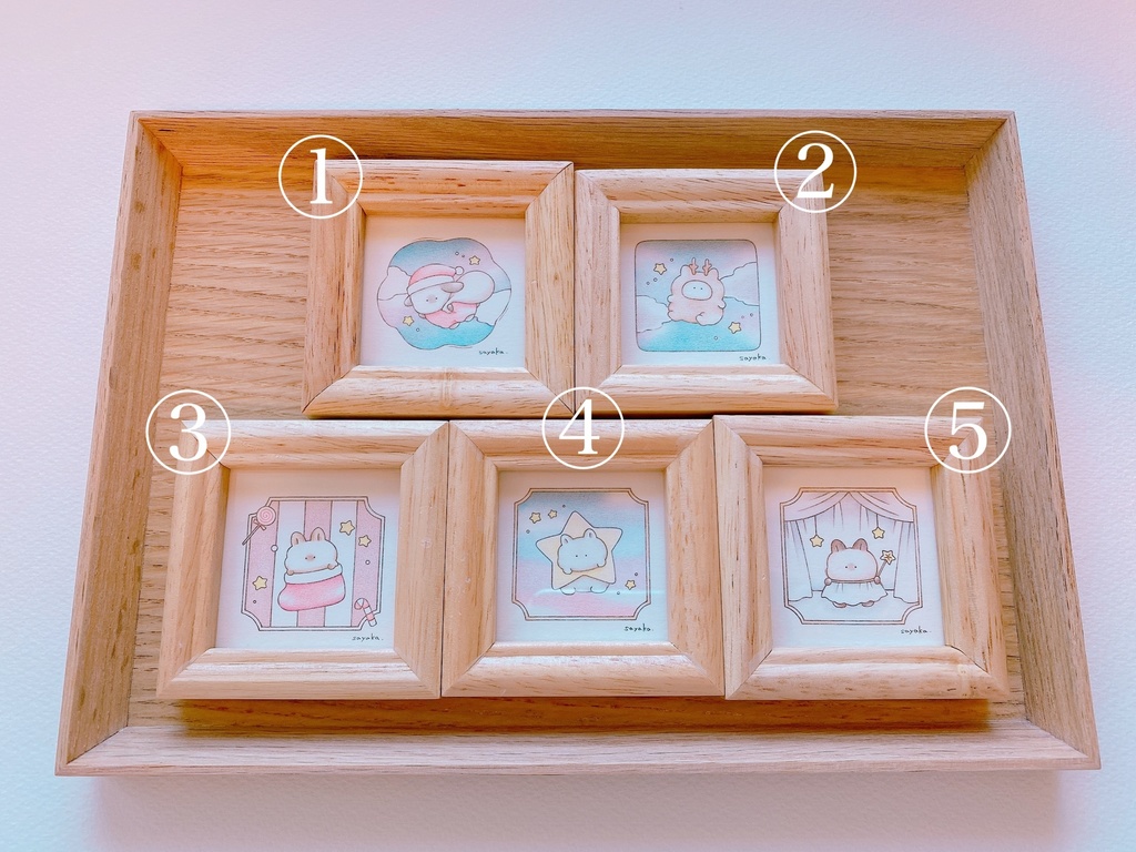 2020クリスマスシリーズミニ原画