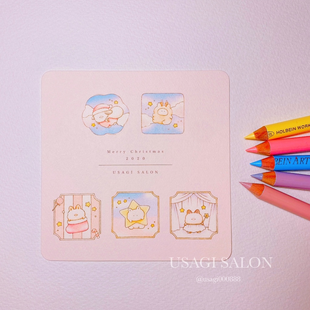 2020クリスマスシリーズミニ原画