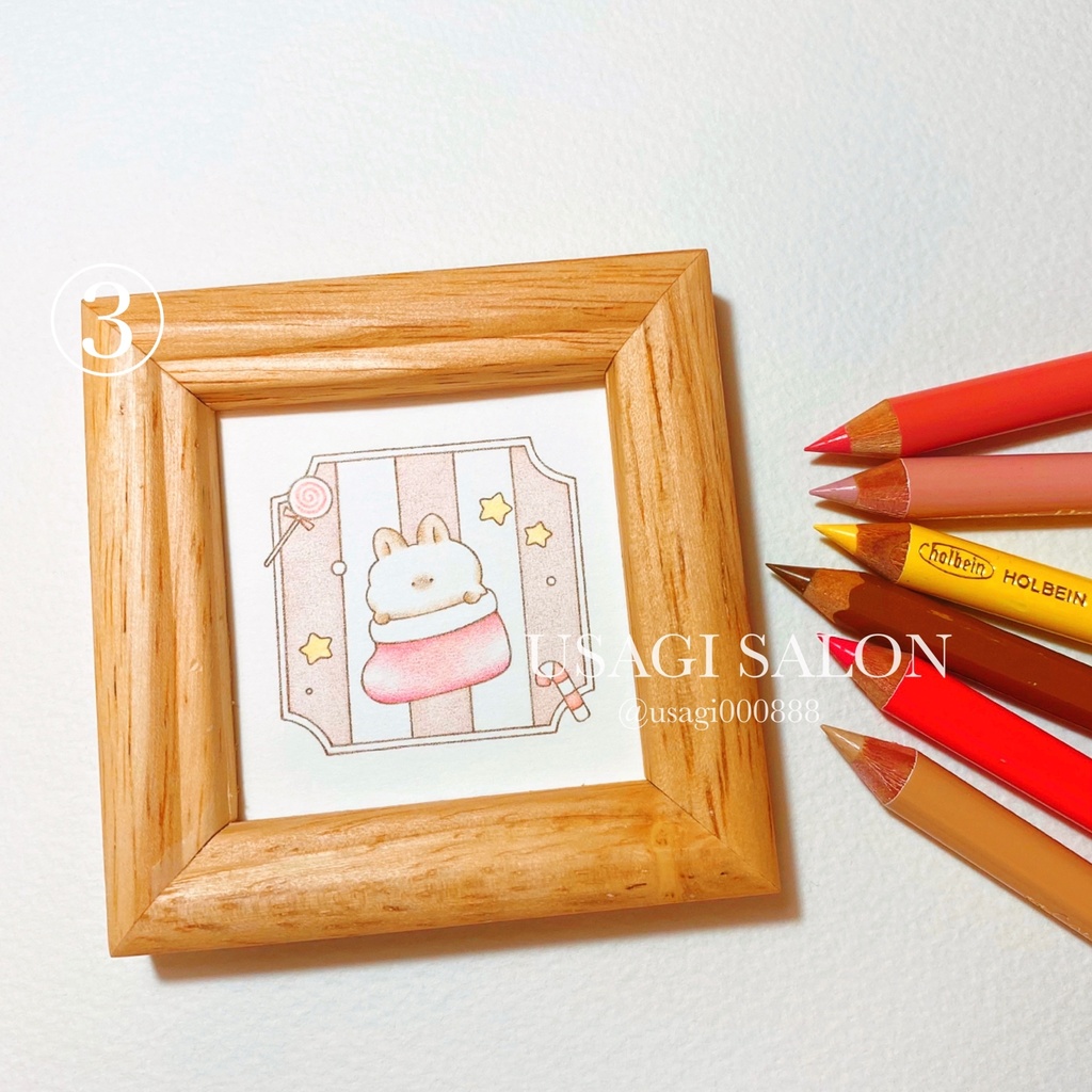 2020クリスマスシリーズミニ原画