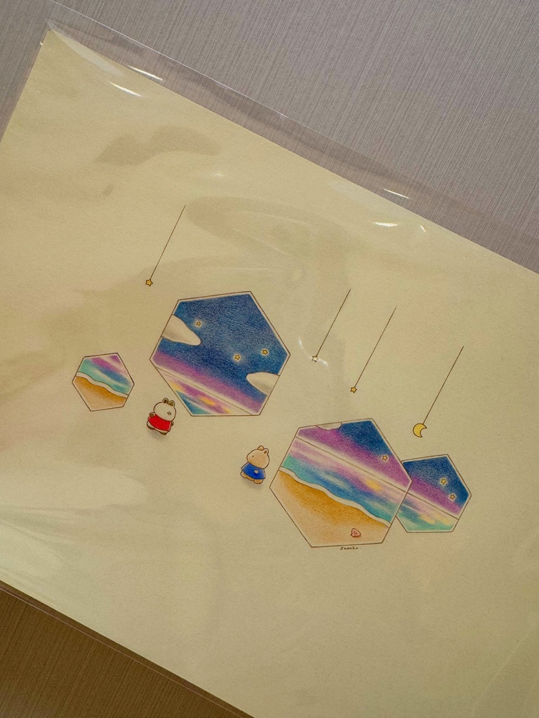 【原画】宝石の夜