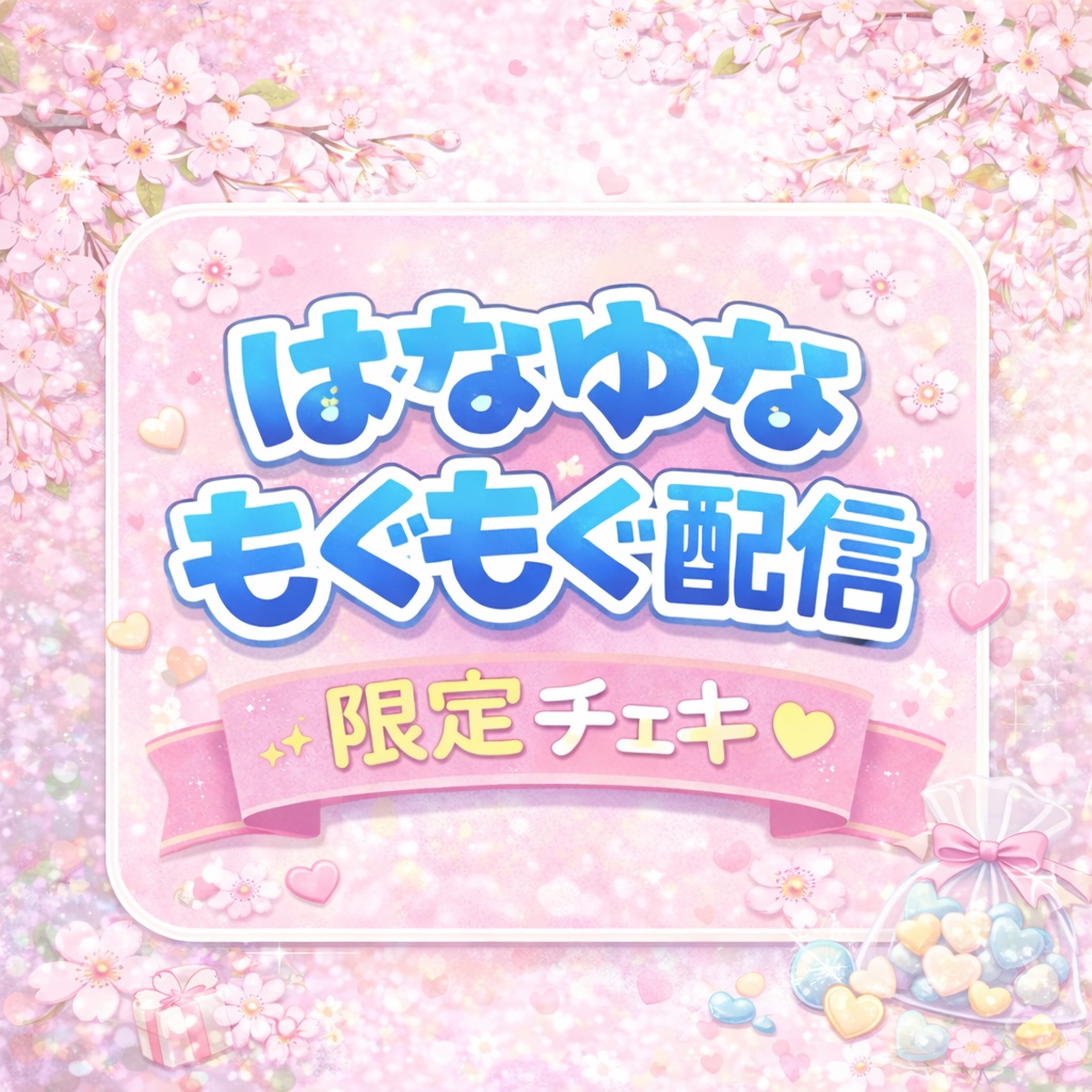 【4/15〆切】はなゆなもぐもぐ配信チェキ🌷🐹