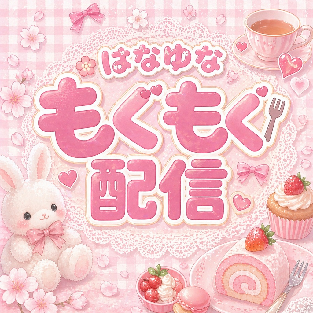 【5/4〆切】はなゆなもぐもぐ配信チェキ🌷‪🐹