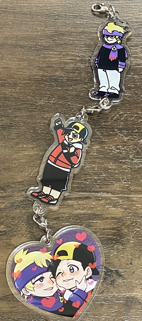 マツヒビアクリルチャーム