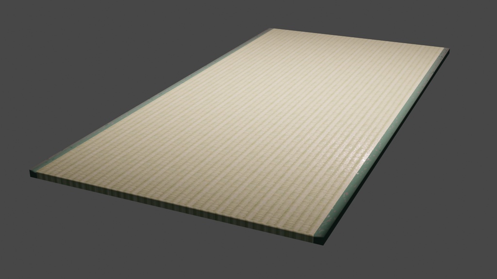 【Blender】畳｜Tatami, a traditional Japanese flooring material