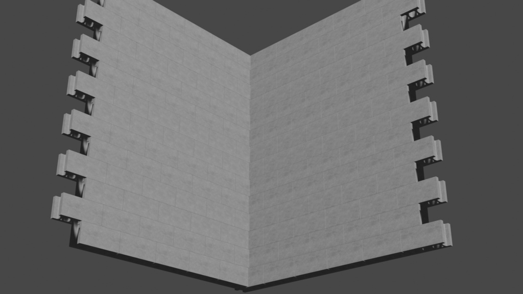 【Blender】コンクリーっとブロック！｜concrete block