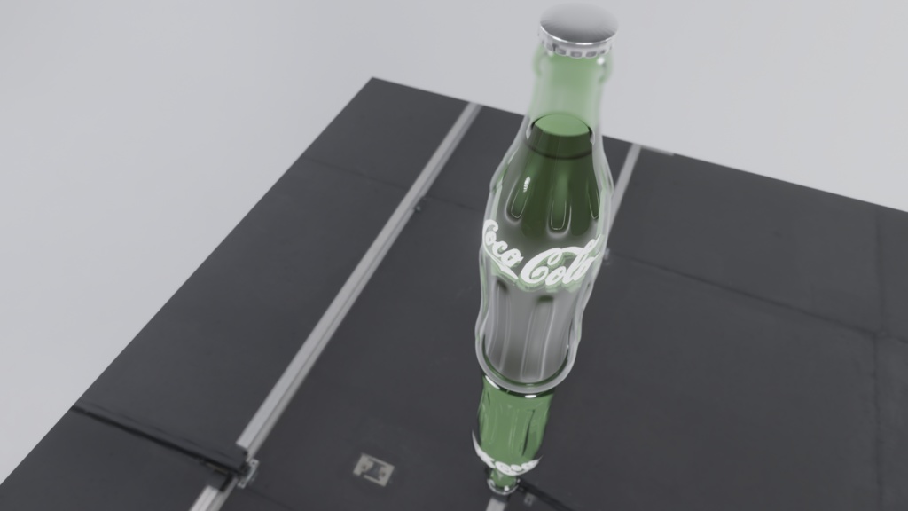 【Blender】瓶のコ〇・コーラっぽいやつ|Like Coca-Cola.