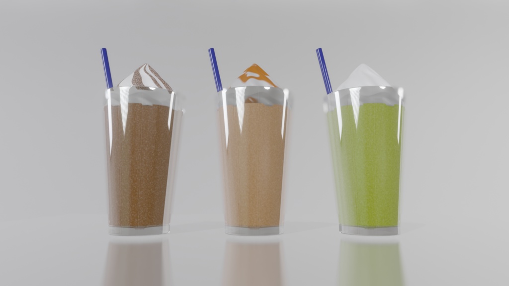 【Blender】スターバ〇クスの人気TOP3