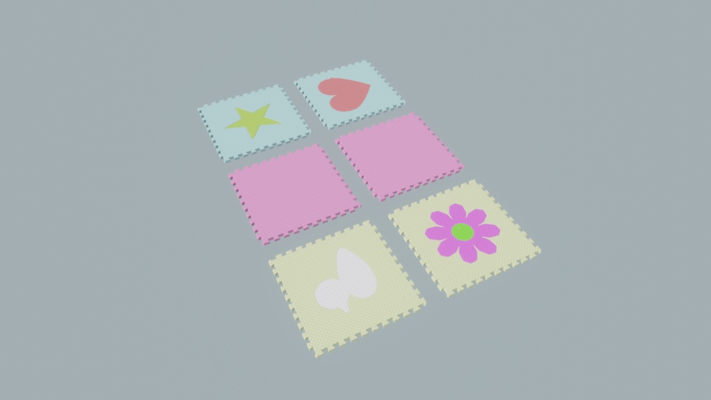 【Blender】ジョイントマット