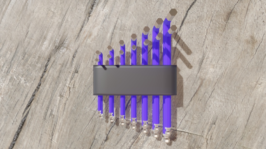 【Blender】工具6種!|Six tools!!