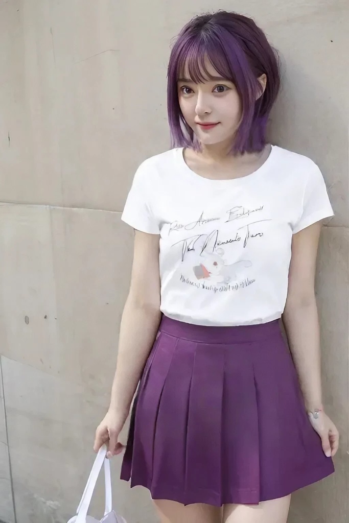 レディース白Tシャツ【レラーレ古書店と人魚の涙】