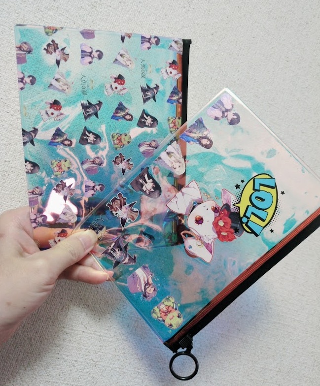 オーロラポーチ2種【レラーレ古書店と人魚の涙】