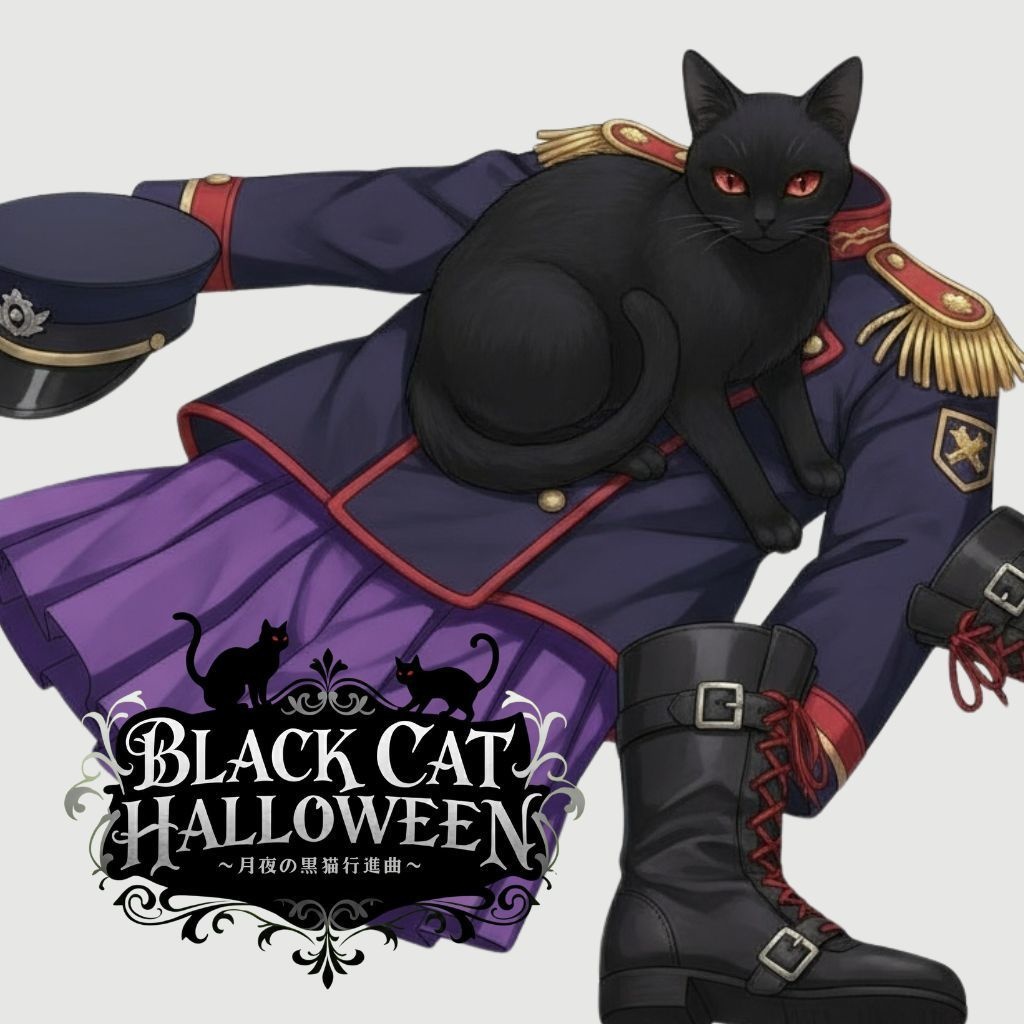 NFT(ベーシック全6種類・エクストラ全3種類)【THE BLACK CAT HALLOWEEN PARADE】