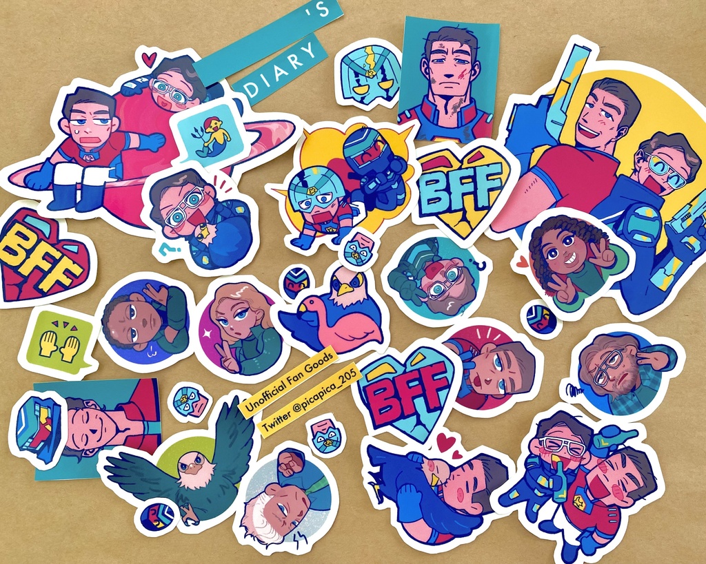 クソださ日記コラージュを作ろうシール