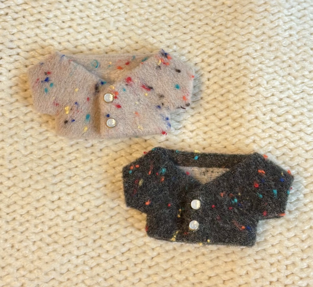 もこつぶカーディガン