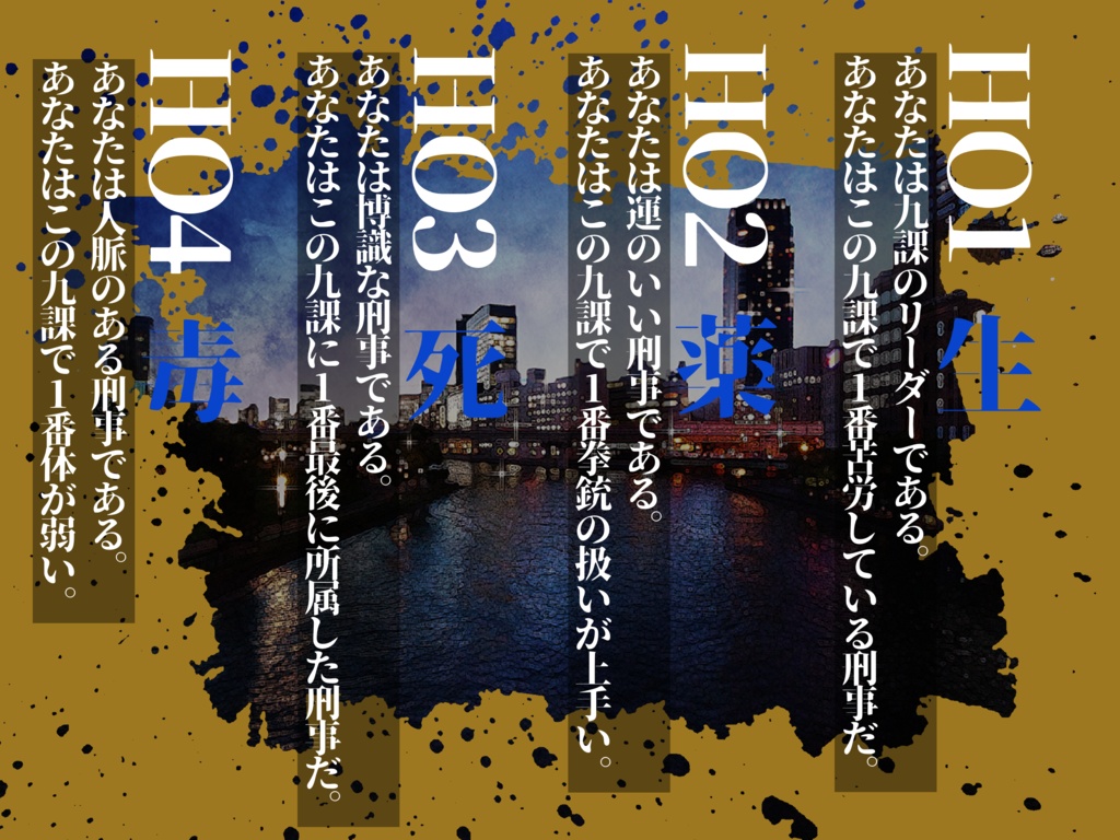 【Dear Fig Cop_CoCシナリオ】SPLL:E199403