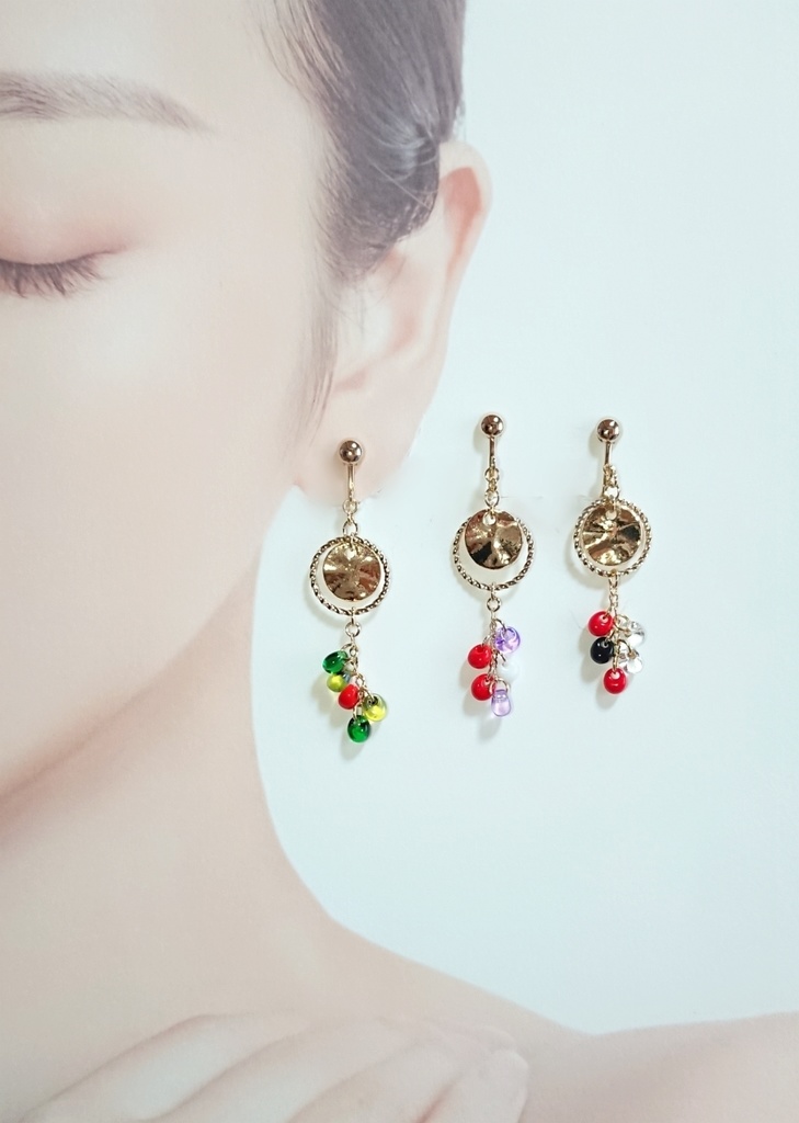 蓮巳敬人イメージイヤリング