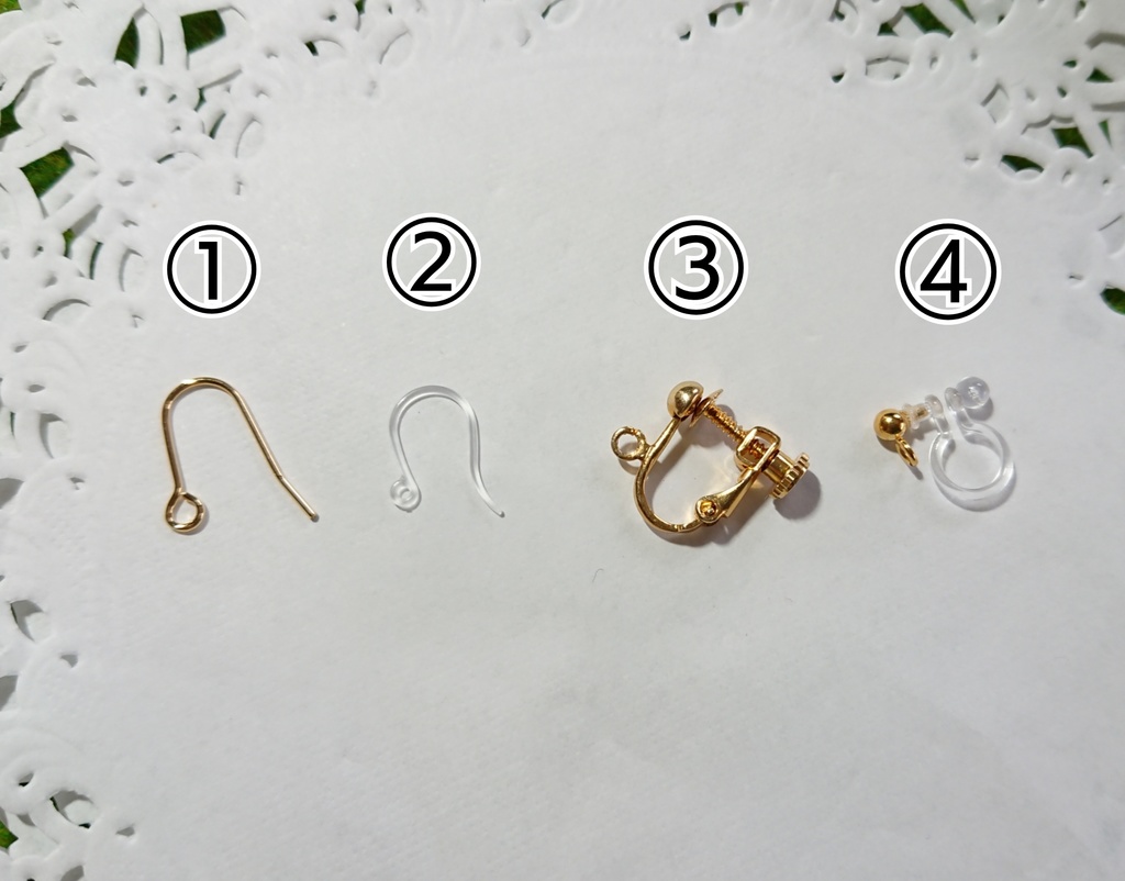 ネオンカラーピアス・青葉つむぎ