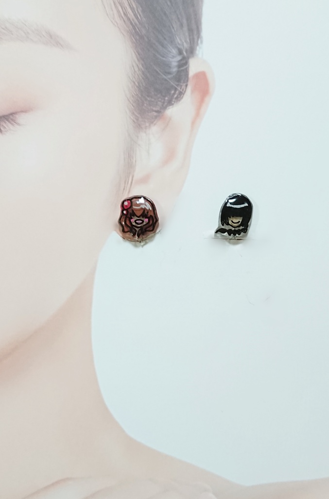 四人娘ピアス・イヤリングセット