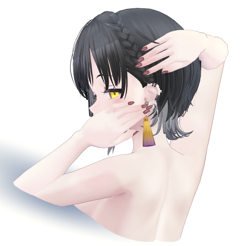 【対応100アバター以上】マグネット風ネイルテクスチャ【MDollnail対応nailtexture】