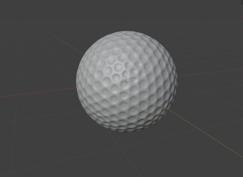 ゴルフボール3D