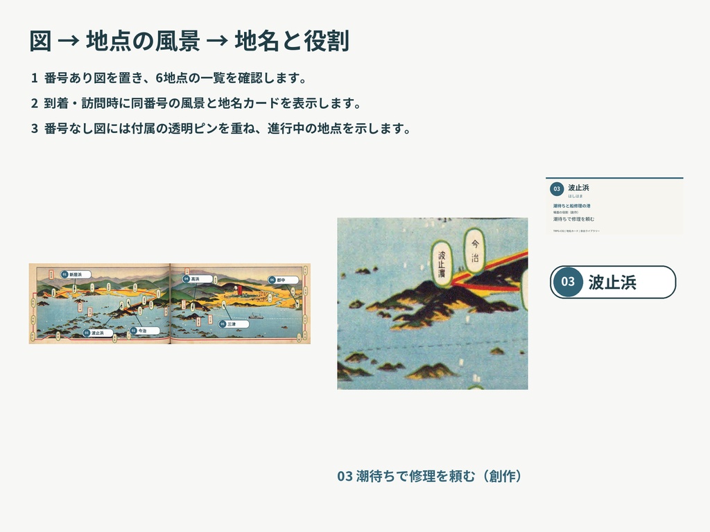 港と沿岸の寄港地|6地点を図と風景で選ぶTRPG画像素材
