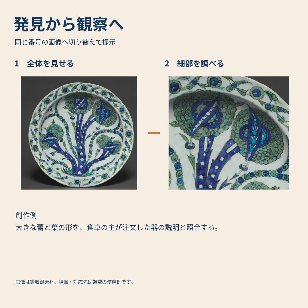 骨董陶器の模様照合