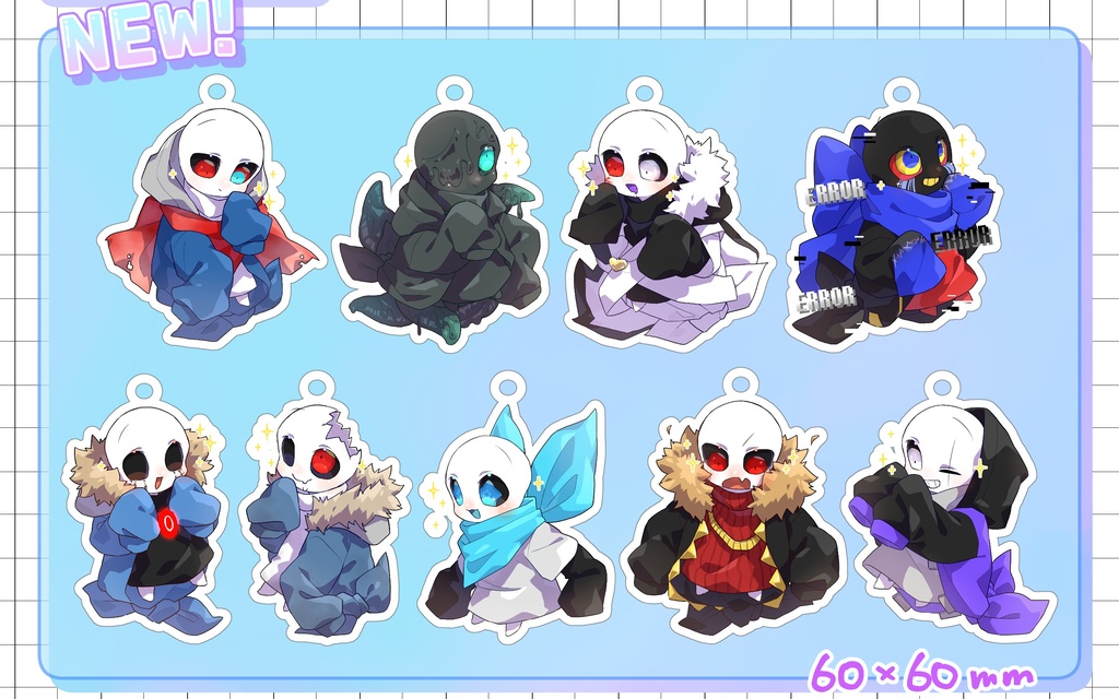 【アクリルキーホルダー】幼児化アクキー