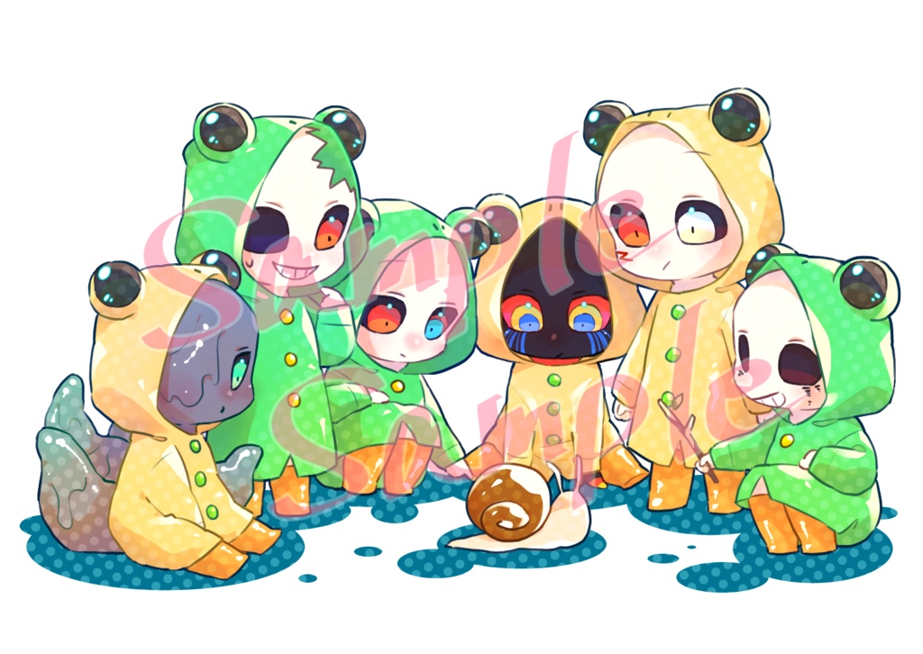 【アクリルキーホルダー】闇えゆ幼児化アクキー