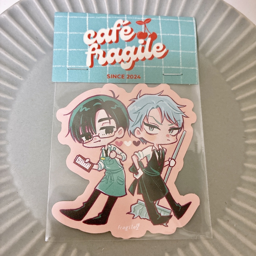 ステッカー(カフェ)