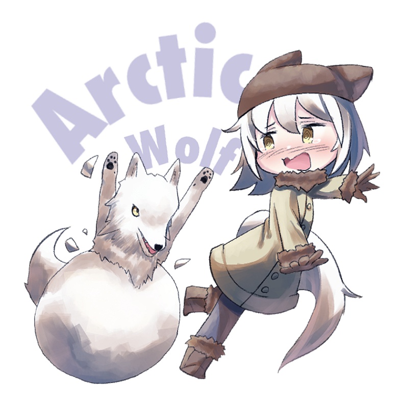 オオカミ 擬人化アクリルキーホルダー