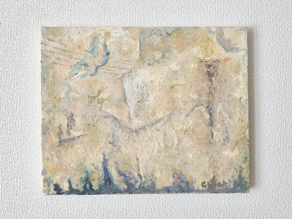 油絵原画『柔らかな午後』