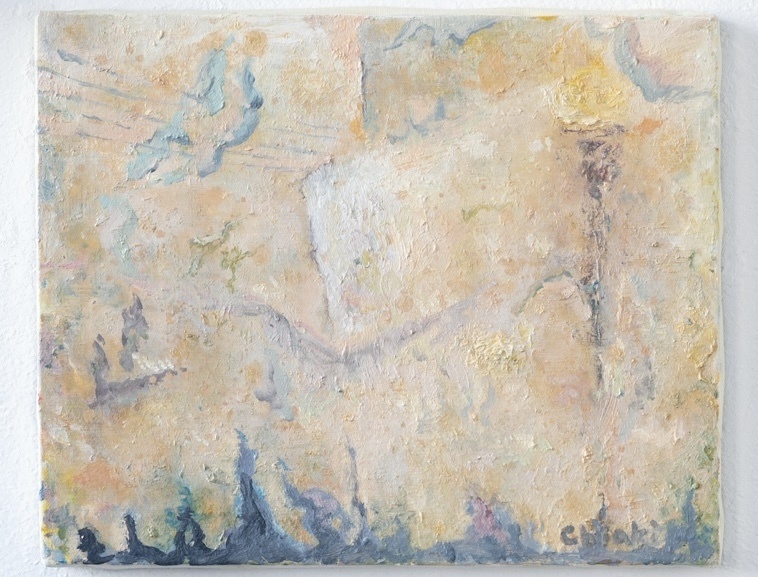 油絵原画『柔らかな午後』