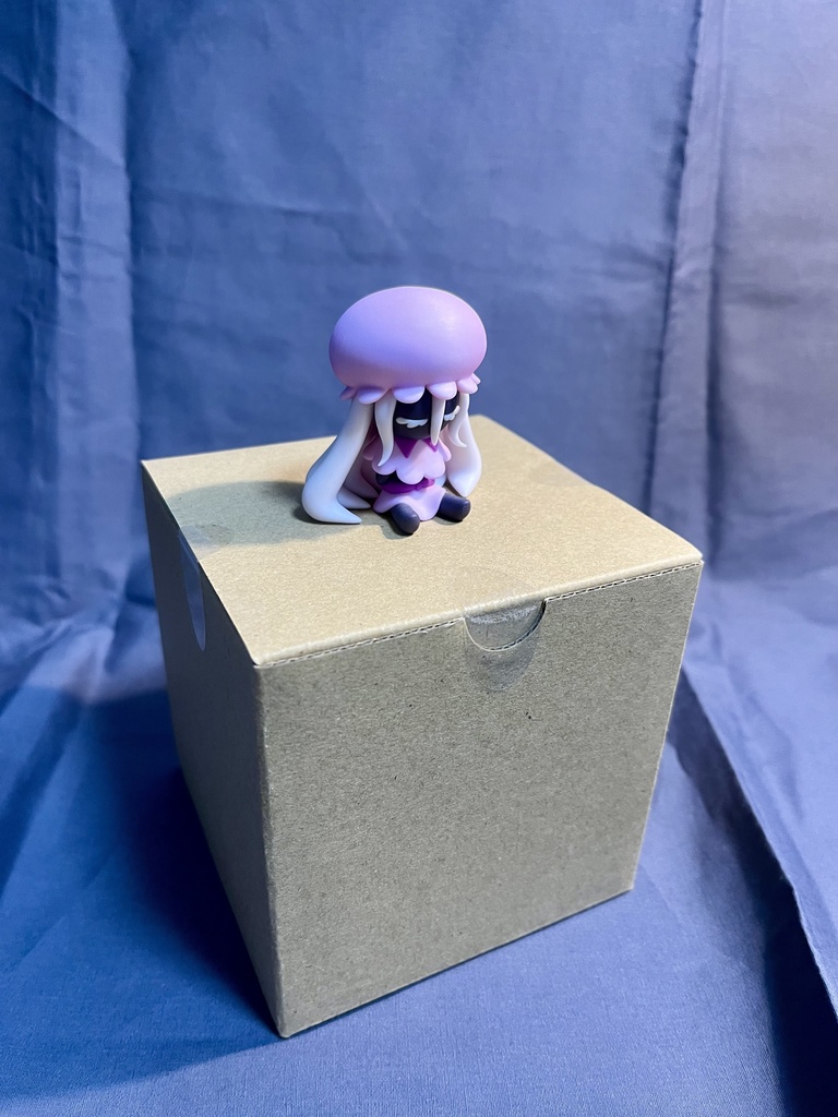 【3Dプリンター】クラゲフィギュア【5cm】