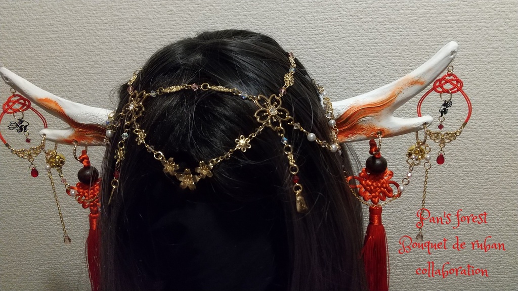 飾り角 角カチューシャ