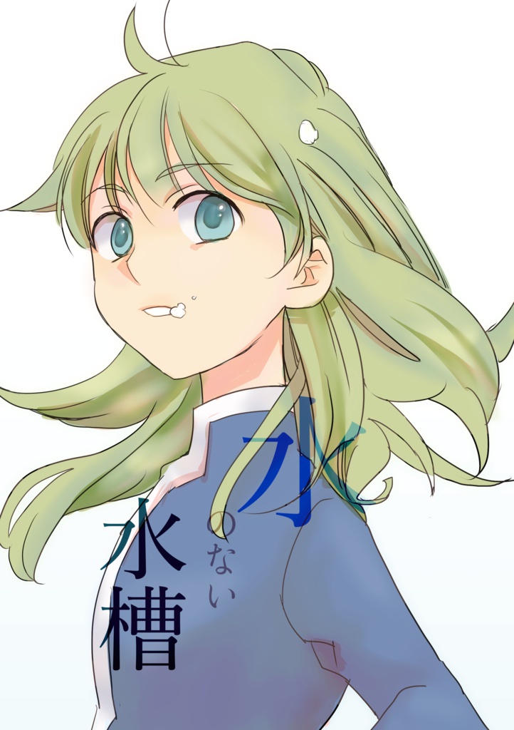 水のない水槽
