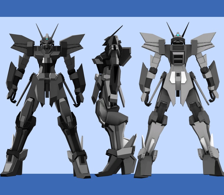 【VRChat用アバター】ASH BLADE(アッシュブレイド)