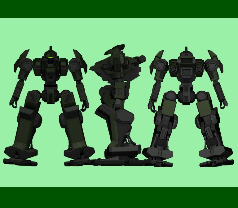 【VRChat用アバター】RAVEN HUNTER(レイヴンハンター)