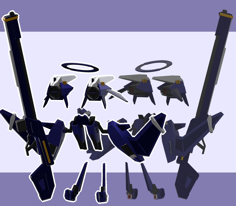 【VRChat用】ASTRAL FEATHER-アストラルフェザー-【MA対応】