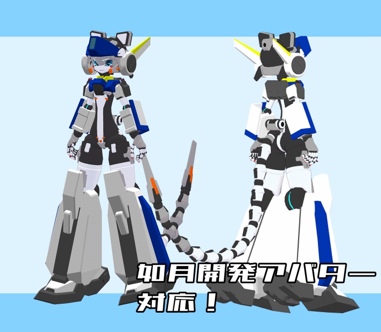 【VRChat用アバター】J-GUARD(ジェイ-ガード)